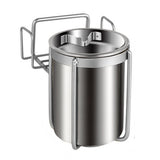 Wall Mounted Metal Ashtray Stainless Steel Ash Tray Minimalist Hanging
