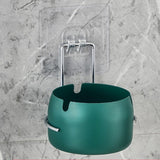 Wall Mounted Metal Ashtray Stainless Steel Ash Tray Minimalist Hanging