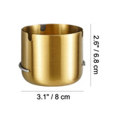 Wall Mounted Metal Ashtray Stainless Steel