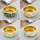 minimalist ashtray cool gold ceramic ash tray