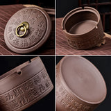 ceramic ashtray with lid cool cute purple clay ash tray covered lidded windproof smokeless outdoor
