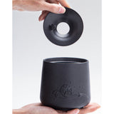 smokeless ashtray outdoor ash tray with lid ceramic cool vintage