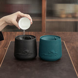smokeless ashtray outdoor ash tray with lid ceramic cool vintage