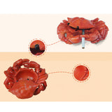 Ashtray with Lid Cute Resin Crab Ash Tray Cool Home Decor windproof lidded covered smokeless