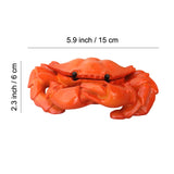 Ashtray with Lid Cute Resin Crab Ash Tray Cool Home Decor windproof lidded covered smokeless