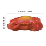 Ashtray with Lid Cute Resin Crab Ash Tray Decorative Windproof Cool Lidded Home Decor