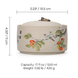 smokeless ashtray outdoor ash tray with lid ceramic handmade