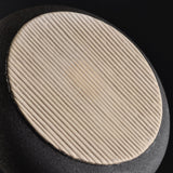 cigar ashtray outdoor ash tray ceramic cigarette black white large coarse pottery
