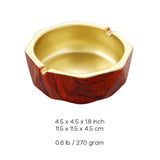 minimalist ashtray cool gold ceramic ash tray