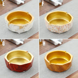minimalist ashtray cool gold ceramic ash tray
