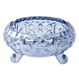 Crystal Glass Ashtray Outdoor Ash Tray Classy Decorative Vintage Handmade