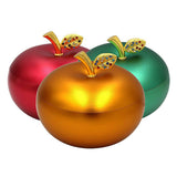 cute outdoor ashtray with lid cool metal covered ash tray zinc alloy apple windproof smokeless