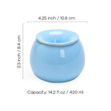 ashtray size dimensions reference 4.25 inch ceramic ashtray with lid