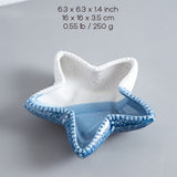 cool cute ash tray ceramic seashell starfish