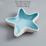 cool cute ash tray ceramic seashell starfish