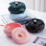 Fashionable Ashtray with Lid ceramic