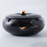 Fashionable Ashtray with Lid ceramic
