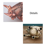 outdoor ashtray cool fighting bull metal ash tray with lid zinc alloy