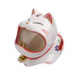 outdoor ashtray windproof ash tray japanese fortune cat maneki neko lucky