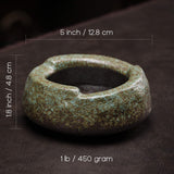 Japanese Retro Minimalist Ashtray Coarse Pottery Vintage Ash Tray