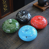 marble look lidded ashtray set modern decorative ashtray for indoor and outdoor use
