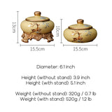 smokeless ashtray outdoor ash tray ceramic large cool