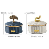 ashtray with lid outdoor resin covered ash tray ginkgo smokeless windproof nordic elegant cool cute pitbull