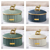 Nordic Ashtray with Lid 5.7-inch Large (ginkgo or pitbull knob)