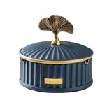 ashtray with lid outdoor resin covered ash tray ginkgo smokeless windproof nordic elegant cool cute