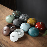 outdoor smokeless ashtray for weed with lid ceramic