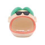 Resin Ashtray Cute Funny Character Windproof Ash Tray home decor key coin holder