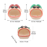 Resin Ashtray Cute Funny Character Windproof Ash Tray home decor key coin holder