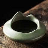 outdoor ashtray cute cool ceramic mountains cigarette ash tray windproof handmade decorative vintage retro 