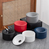 shorty outdoor smokeless ashtray for weed with lid ceramic