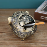 smokeless ashtray outdoor ash tray cute pig alloy