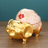 smokeless ashtray outdoor ash tray cute pig alloy