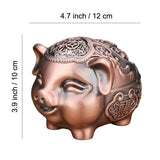 smokeless ashtray outdoor ash tray cute pig alloy
