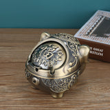 smokeless ashtray outdoor ash tray cute pig alloy