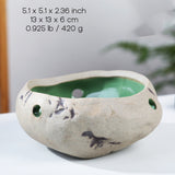 ceramic ashtray cool cute ash tray irregular shape natural stone