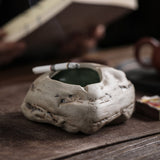 ceramic ashtray cool cute ash tray irregular shape natural stone