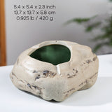 ceramic ashtray cool cute ash tray irregular shape natural stone
