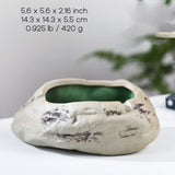 ceramic ashtray cool cute ash tray irregular shape natural stone
