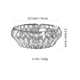 cool outdoor ashtray vintage cute crystal glass ash tray heavy large handmade classy luxury elegant