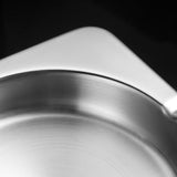 ashtray stainless steel think large ash tray metal silver square