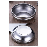 ashtray with lid metal ash tray stainless steel silver