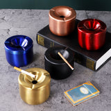 ashtray with lid outdoor ash tray metal stainless steel windproof