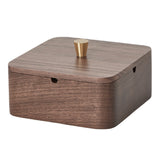 outdoor ashtray with lid ash tray walnut beech elegant