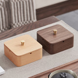 outdoor ashtray with lid ash tray walnut beech elegant
