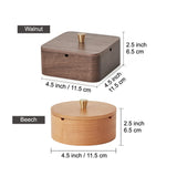 outdoor ashtray with lid ash tray walnut beech elegant