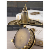Ashtray with Rotatable Lid Metal Dubai Middle Eastern